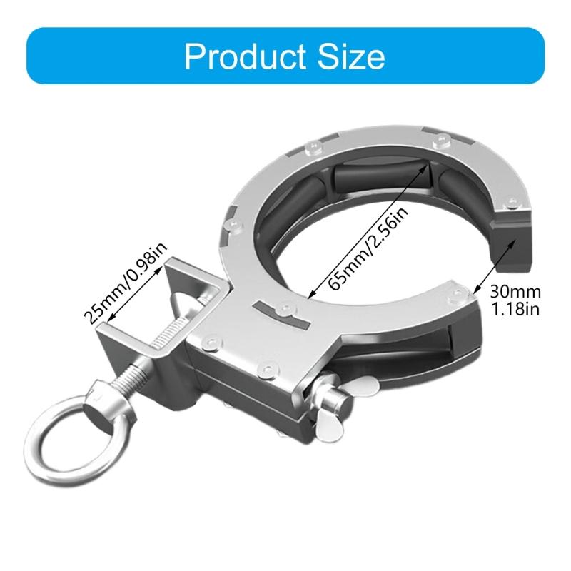 Upgrades Steel Bridge Mount Cable Pulley 65mm Large Opening Smooth Spindles Roller for Electrical Conduits Installation