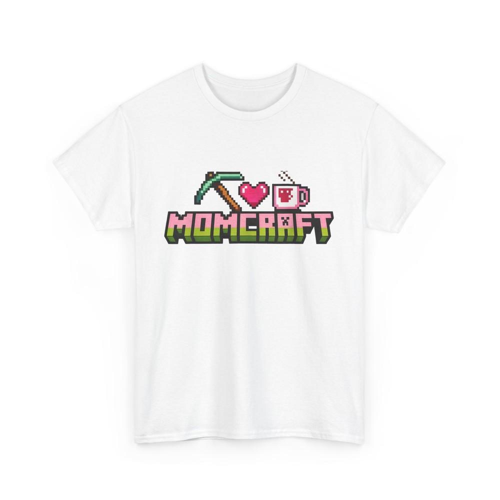 

Gamer Mom Shirt, Happy Mothers Day Momcraft Mama Women T-Shirt 4XL