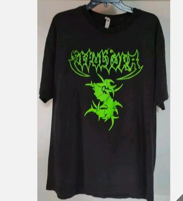 T-SHIRT SEPULTURA HEAVY METAL VINTAGE