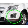 Front Bumper Fog Lamp Frame Cover Hole Daytime Running Light Decoration Cap for Chevrolet Trax 2014-2018 95095471 Left Right