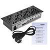 Professional 5-Channel DJ Rack Mount Stereo Mixer Mixing Console