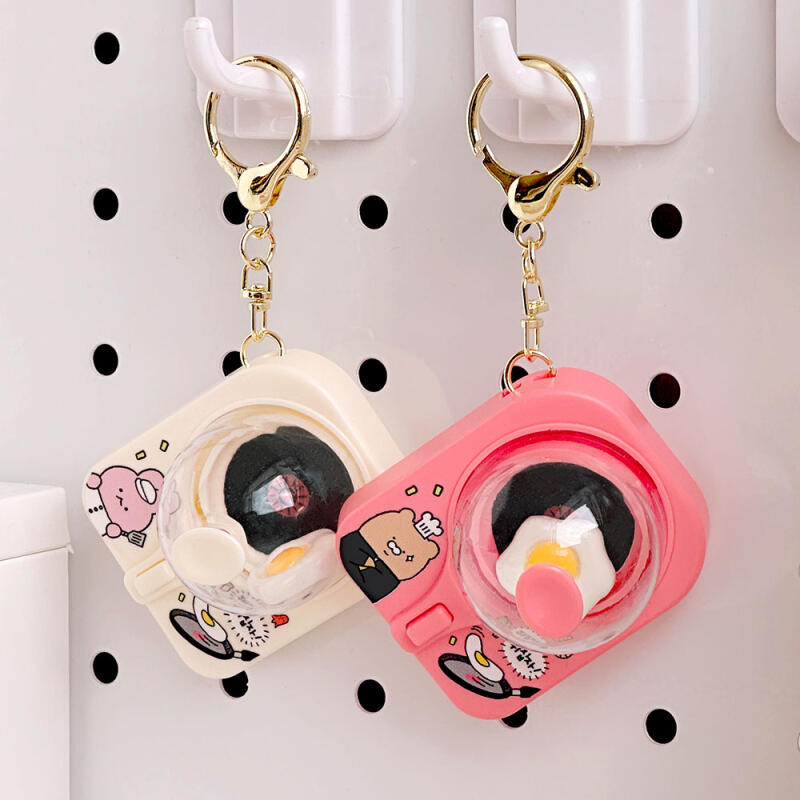 Sundeok's Egg Flipping Keychain