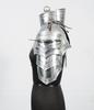 Medieval Warrior Steel Armor Set with Gorget & Pauldrons for LARP Renaissance Faire