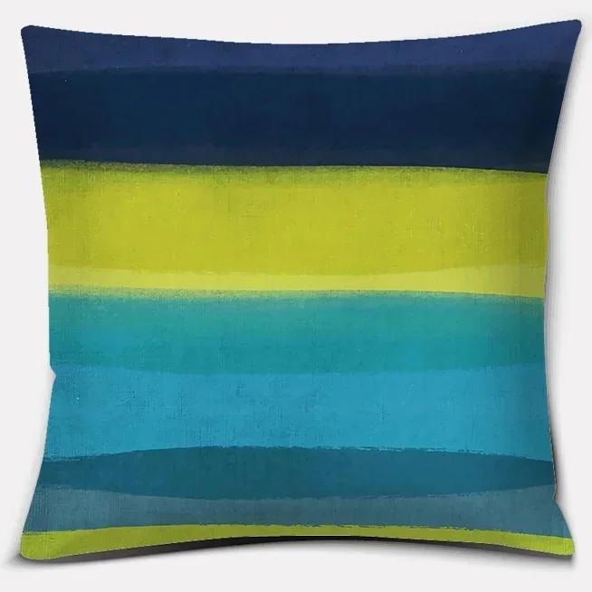 Summer color Series Pillow Gift Home Office Decoration Pillow Bedroom Sofa Car Cushion Cover Pillowcase