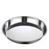 Thickened 304 Stainless Steel Round Dinner Plate