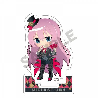 Vocaloid Hatsune Miku Suporte Acrílico Megurine Luka Black Circus Mini Personagem