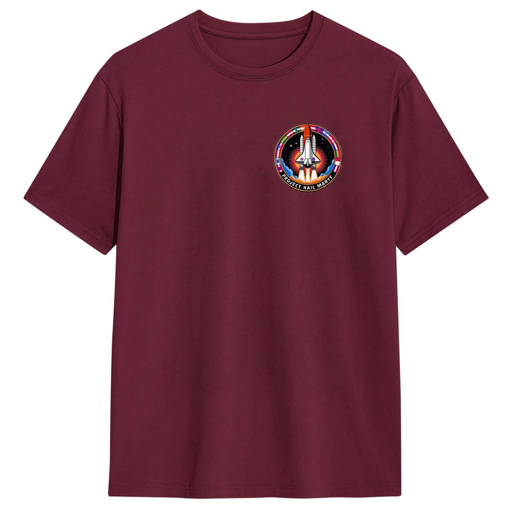 Unisexs TShirt Project Hail Mary Movie Logo Funny 100 Cotton Tees Short Sleeve T Shirt Crewneck Tops Plus Size