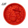 Creative Holiday Yard Ornaments Silicone Stepping Stone Mold for Halloween DIY Garden Pathway Flexible Reusable Casting Gardening Gift Ideas Concrete