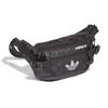 New Adidas Originals Polyester Crossbody Bag Sling Bag Fanny Pack Regular Unisex Black GN2233
