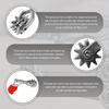 Car Polishing Pad Cleaner Brush Nylon Bristles Polishing Spur Tool Stain Cleaning Brush Quick & Easy Sponge Pad Maintenance