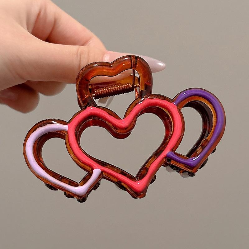Elegant French Retro Small Shark Hair Clip for Thin Hair