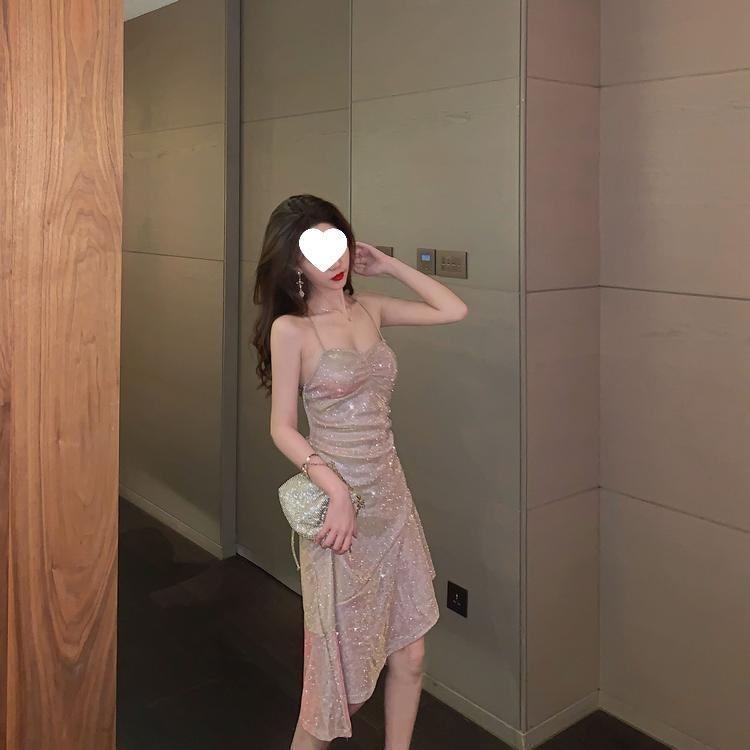 Summer 2025 Sexy Slimming Fishtail Sling Dress for Women