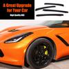 Auto Rad Augenbrauenleiste Kotflügelbogen Verkleidung Aufkleber Für Corvette C7 2014-