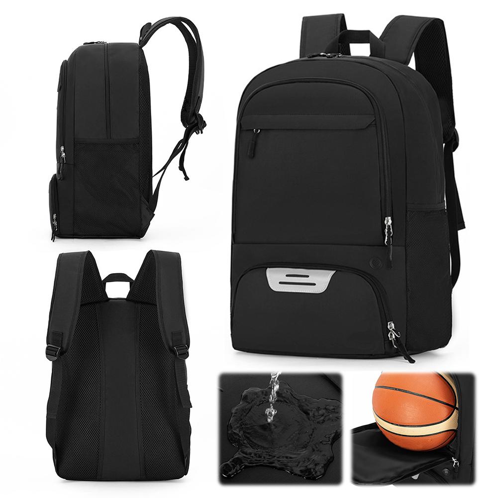 Basketball Backpack Large Sports Bag with Shoe Compartment Gym Bag Multi-pockets Sports Backpack for Soccer Volleyball