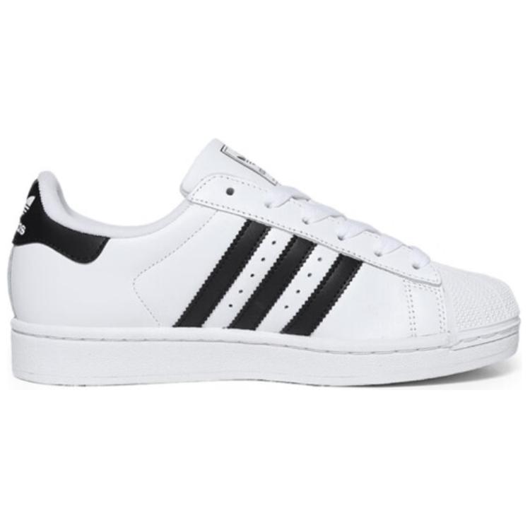 adidas Originals Superstar II JH9976 GS Unisex White Black Classic Shell Toe Sneakers