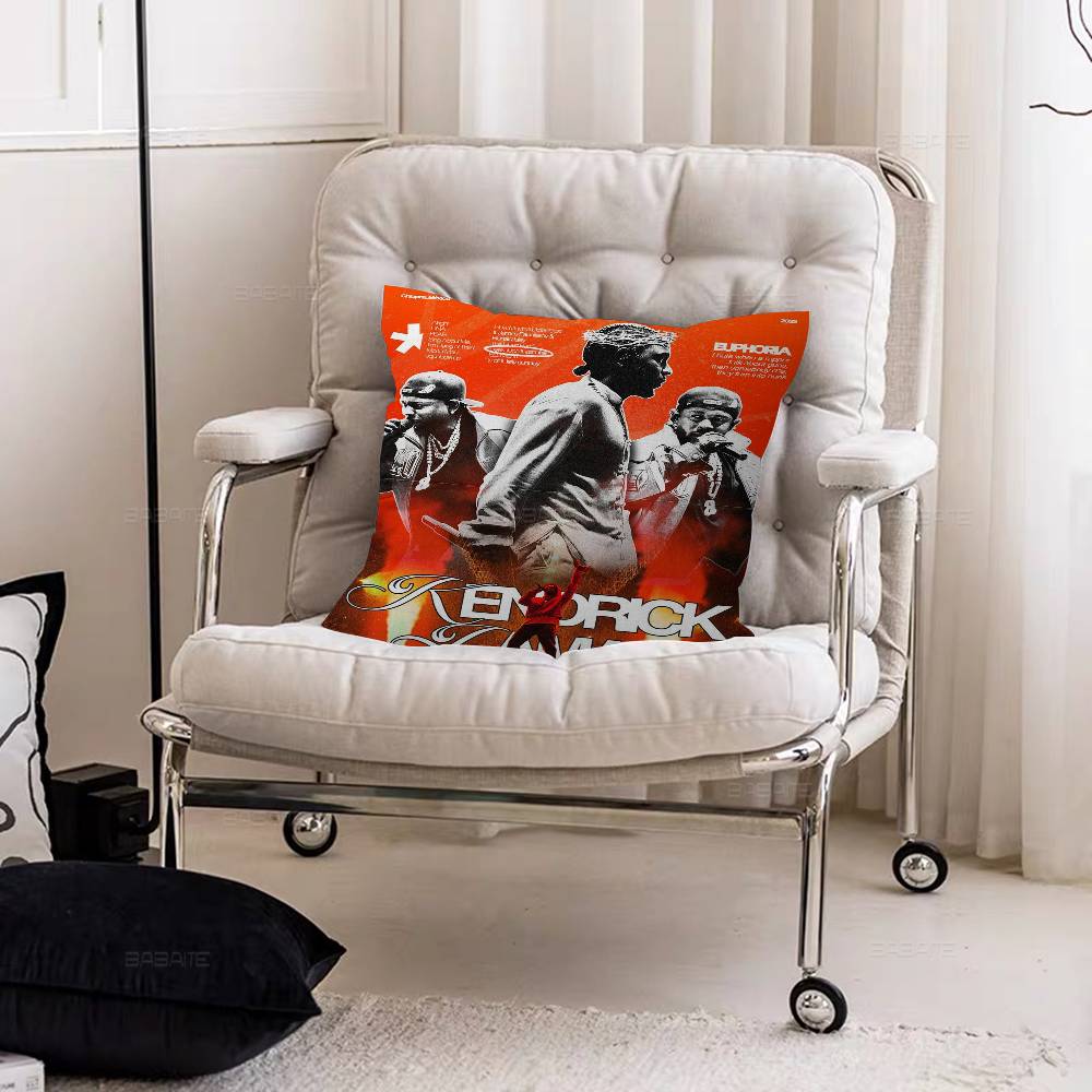 

K-Kendrick L-Lamar D-Duckworth Pillow Gift Home Office Decoration Pillow Bedroom Sofa Car Cushion CoverPillow Case 12x12Inch