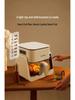 Keheal Flip-Over Air Fryer: Multi-Function Transparent Electric Oven for Frying & Stir-Frying.