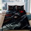 Set Biancheria da Letto Anime Berserk Copripiumino Federa Berserk Decorazione Camera da Letto Adulto Ragazzo Ragazza Singolo Matrimoniale Taglia Grande