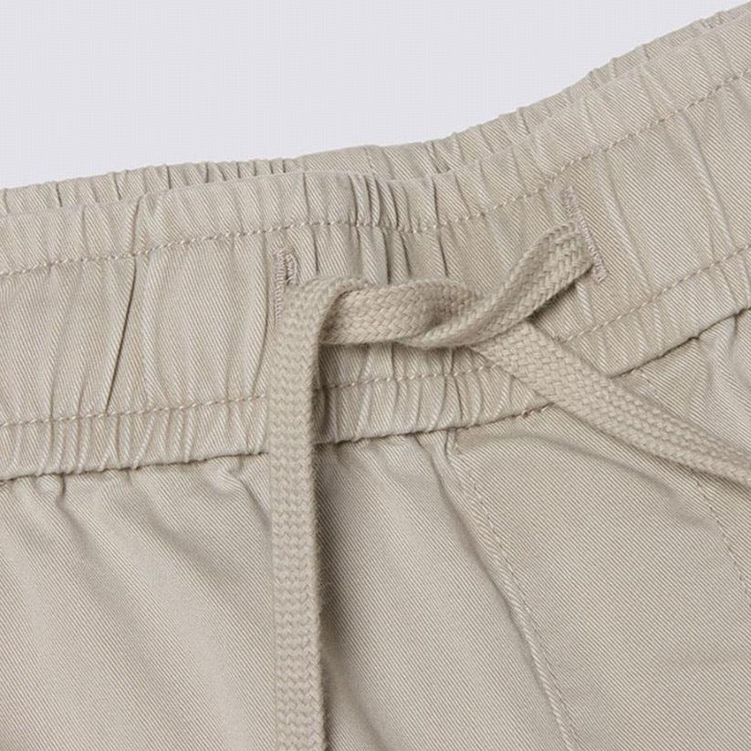 Vans Soft Comfortable Breathable Lace-Up Loose Casual Pants Unisex bottoms Khaki VN000NF3ZUJ