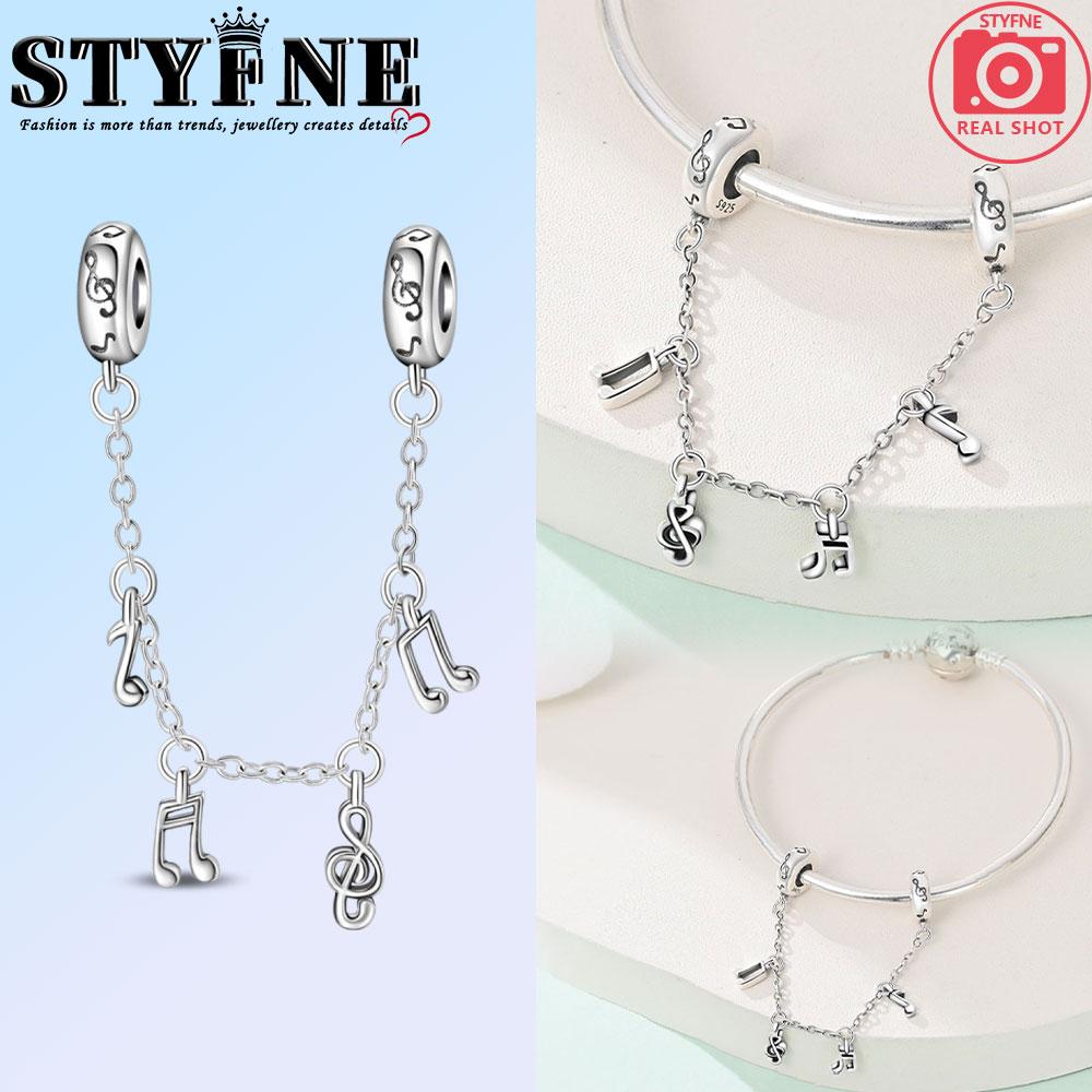 

copper Bead Charms Animal Dragonfly Flowers Safety Chain Charm Authentic Bracelets for Women Jewellery Gift High Quality