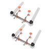 2 Sets Drawer Slide Installation Tool Plastic and Stainless Steel Drawer Slide Rail Mounting Tool