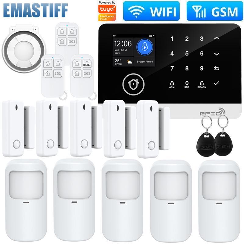 Smart Graffiti Home Security WiFi & GSM Alarm System