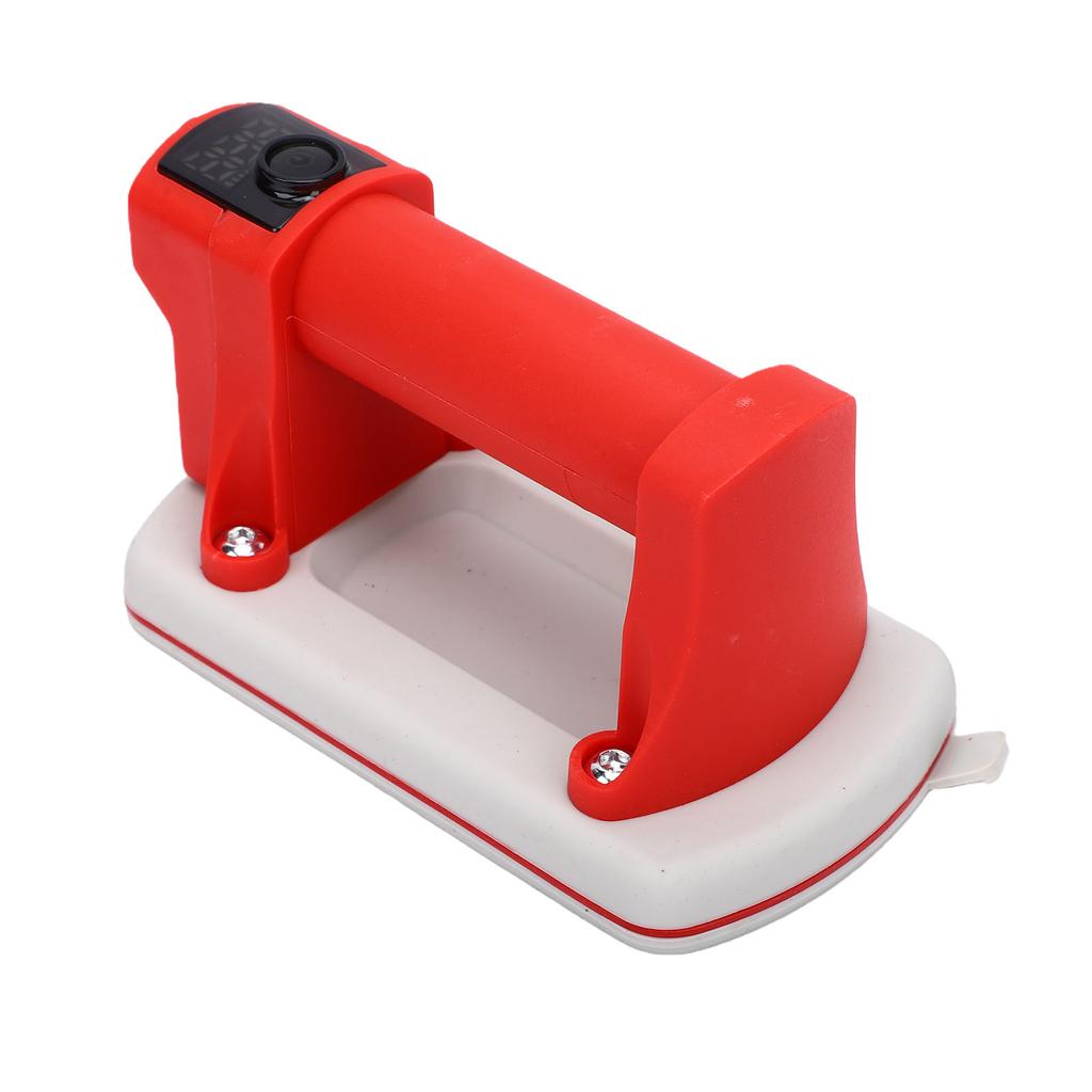 Oval Electric Vacuum Suction Cup 90kg Digital Display Vacuum Lifter for Glass Tile Metal Stone Auto Inflate