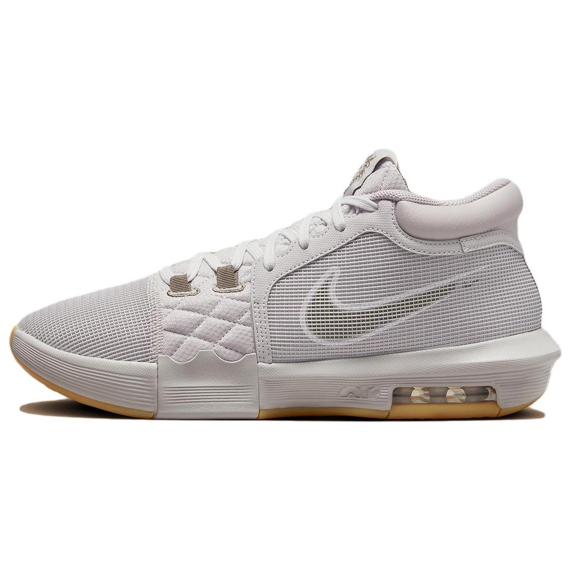 

Nike LeBron Witness 8 Светлая железная руда с резиновой подошвой 40.5