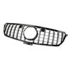 Chrome Black Front Grille Grill Fit Benz W166 2012-2015 ML350 400 550 GTR Style