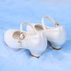 Girls' High Heel Leather Princess Shoes with Crystal Accent - New Korean-Inspired Spring/Autumn Edition for Children's Performances