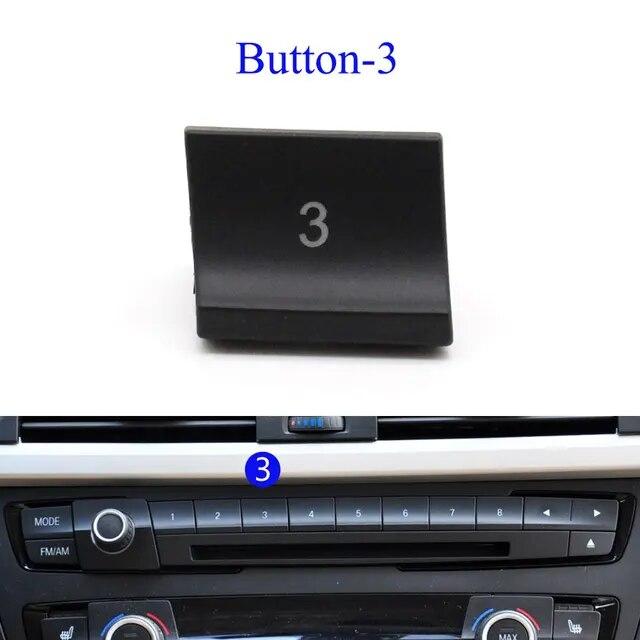 Dashboard Console Air Conditioning AC Vent CD Player Control Cap AC Button Key Replacement For BMW F20 F21 F22 F30 F35 F34 F36