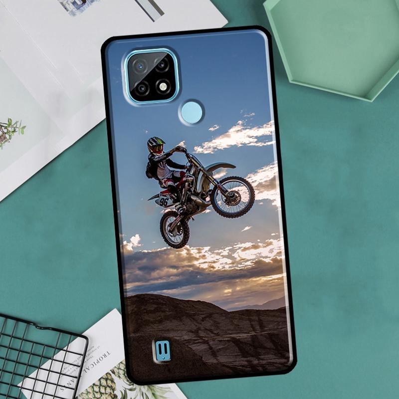 Moto Cross Motocicletă Sport pentru OnePlus 10 Pro 9 Pro 8T 9R Nord2 Husă pentru Realme 9 8 Pro 8i 9i C35 GT Neo 2 3 Master