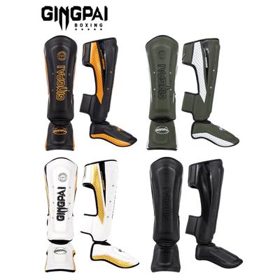 MMA Boxen Schienbeinschoner Knöchelstütze Erwachsene Männer Frauen Kickboxen Ausrüstung Karate Protektoren Sanda Muay Thai Leggings Ristschutz