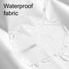 4Pcs Shower Curtain Set with Non-Slip Bath Mat, Toilet Lid Cover, Contour Rug & 12 Hooks, Bathroom Decor