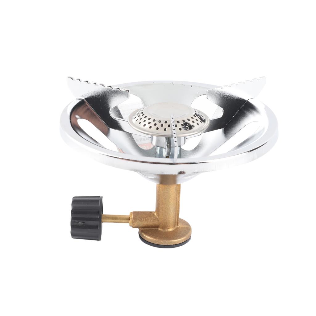 Outdoor Camping Stove Backpacking Gases Stove Burner with Windproof Design for Outdoor Cooking Camping Picnic Hiking