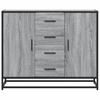 Sideboard Gray Sonoma 92x35x76 cm Particleboard