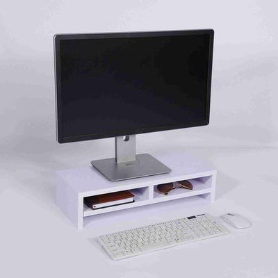 Suport Monitor Desktop TV LCD Rack Laptop Raft Înălțător Ecran Computer Birou Alb-Purpuriu