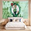 Boston Celtics (5) Nástěnná tapiserie s vlastním jménem Dekorace na zeď pro ložnici Obývací pokoj