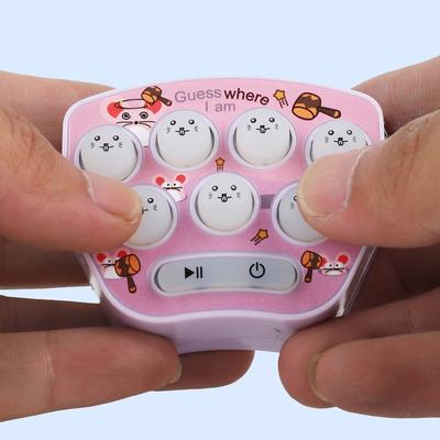 Fidget Toys Whack A Mole Game Dekompressionsspielzeug-Schlüsselanhänger