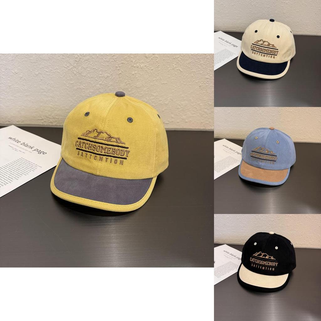 Parentchild Letter Short Brim Baseball Cap With Sun Protection For Kids And Adults Summer Spring Autumn