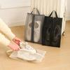 1pc Foldable Breathable Mesh Shoe Bags -Large Capacity Shoe Organizer for Gym, Travel, Beach, Makeup & Toiletries Storage