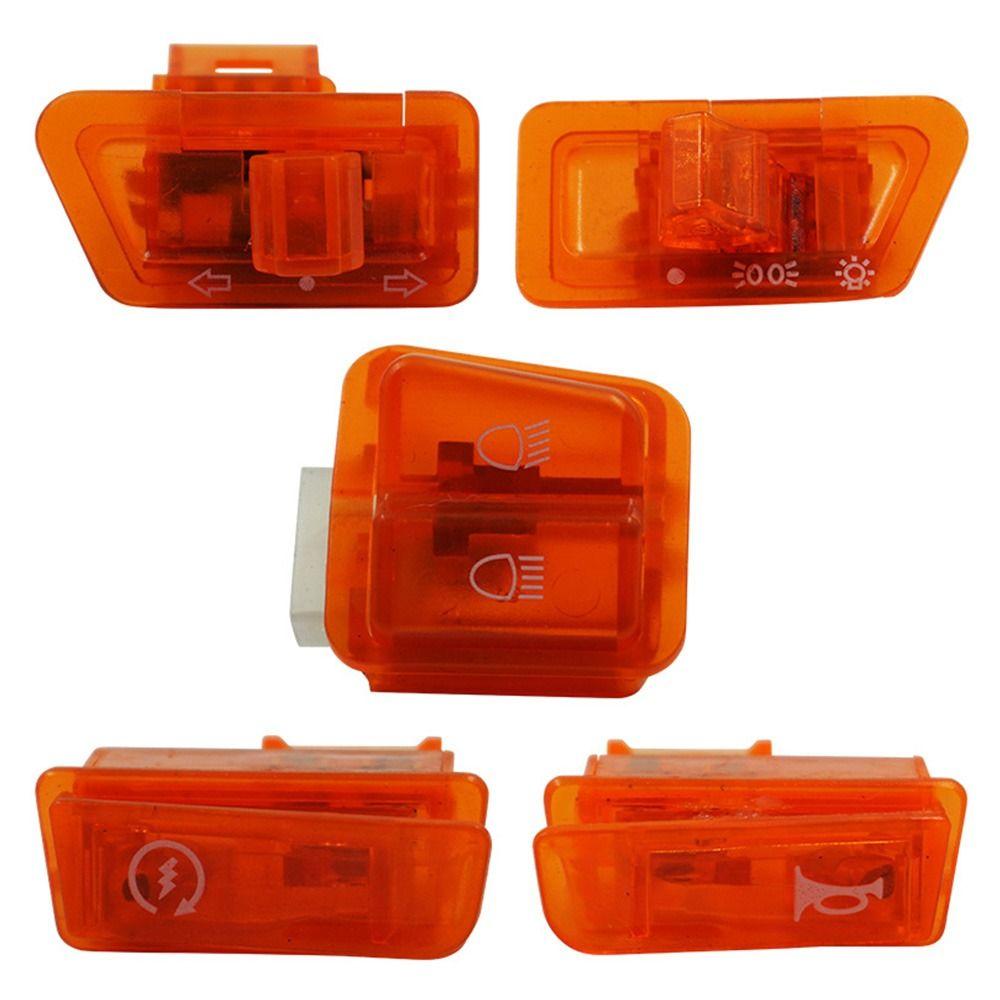 Motorcycle Starter Button Moped Scooter Parts Dimming Horn Dimmer Switch Turn Signal Headlight Horn
