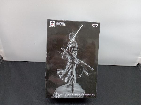 [USED] Box Damaged Banpresto Roronoa Zoro B (special Color Ver./monochrome) Dress CREATOR×CREATOR -RORONOA.ZORO- Dress
