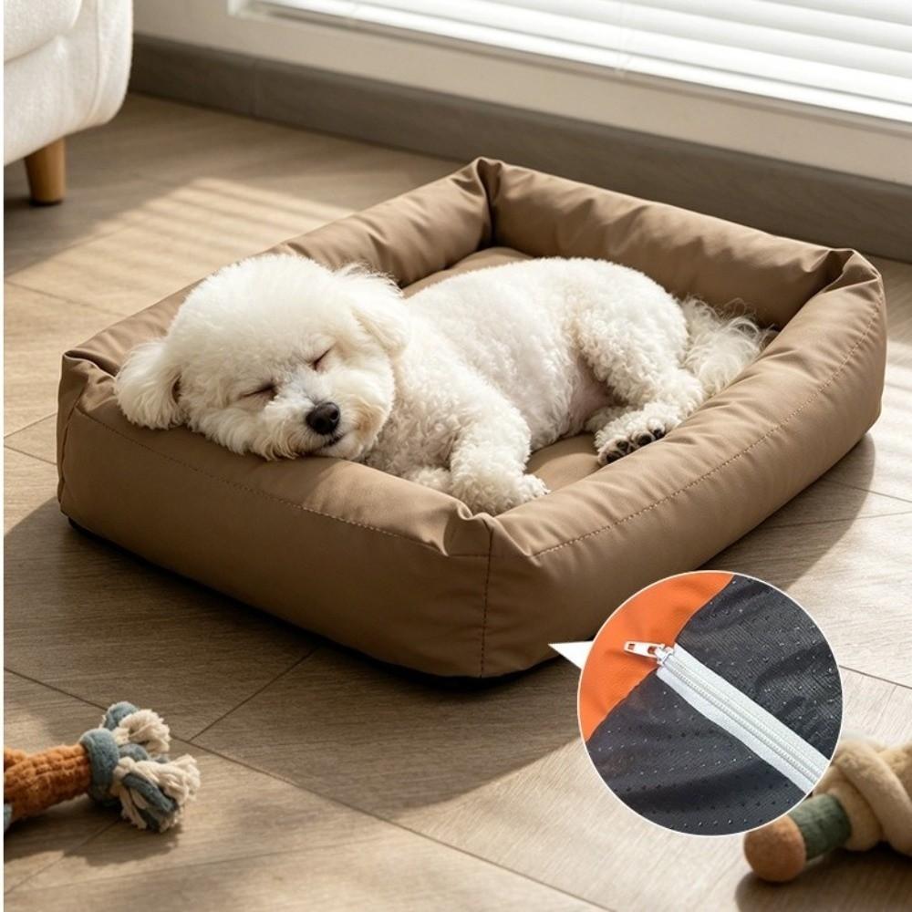 Removable Dog Sleeping Mat Waterproof Cat Nest Moisture Proof Cat Sofa Bed Indoor Use