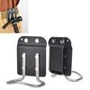 2pc Industrial Grade Hammers Drill Holders Carbon Steel Construction Workshop Garage Tool Wall Mount System