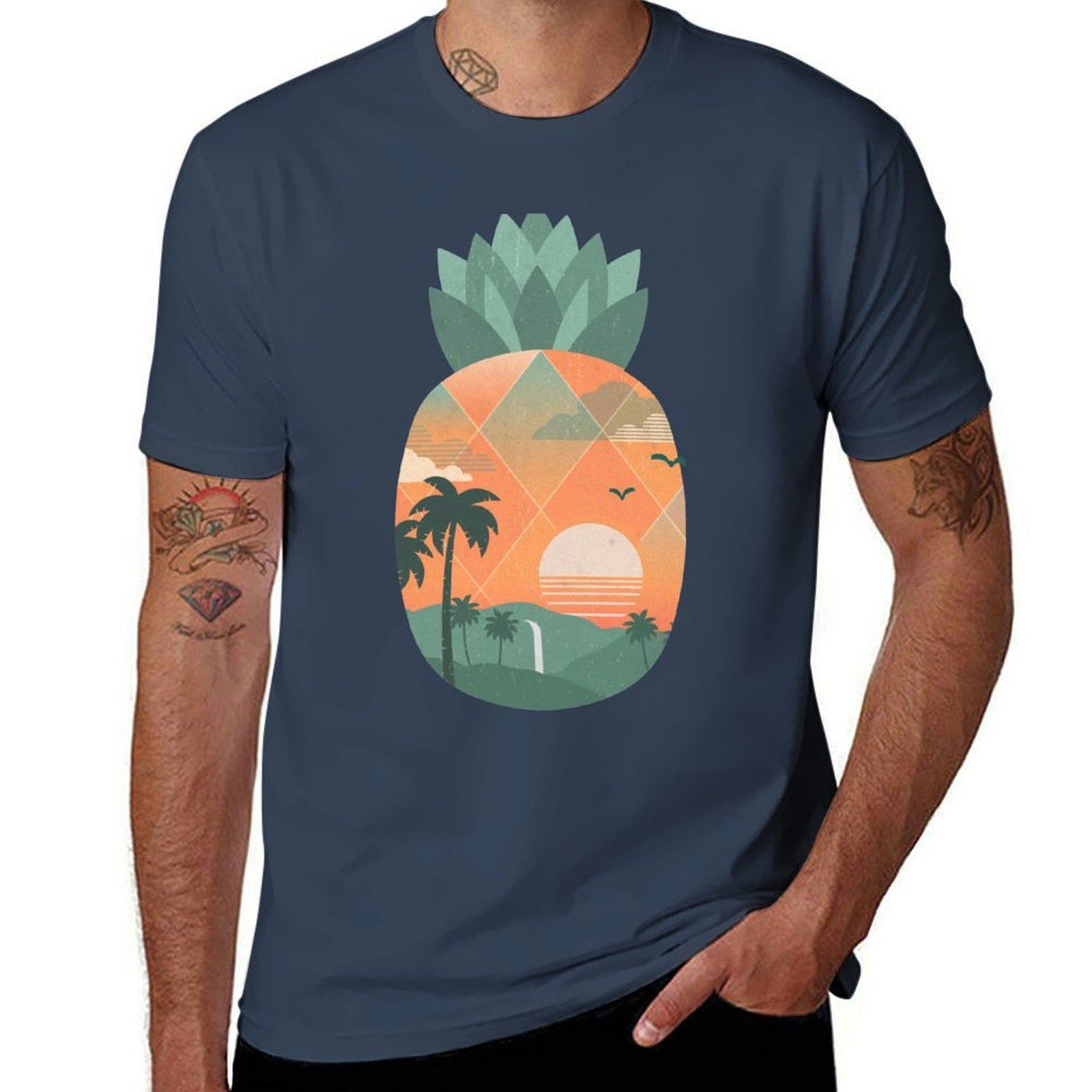 Tropical Gold TShirt Work Comfort TShirt for Men S
