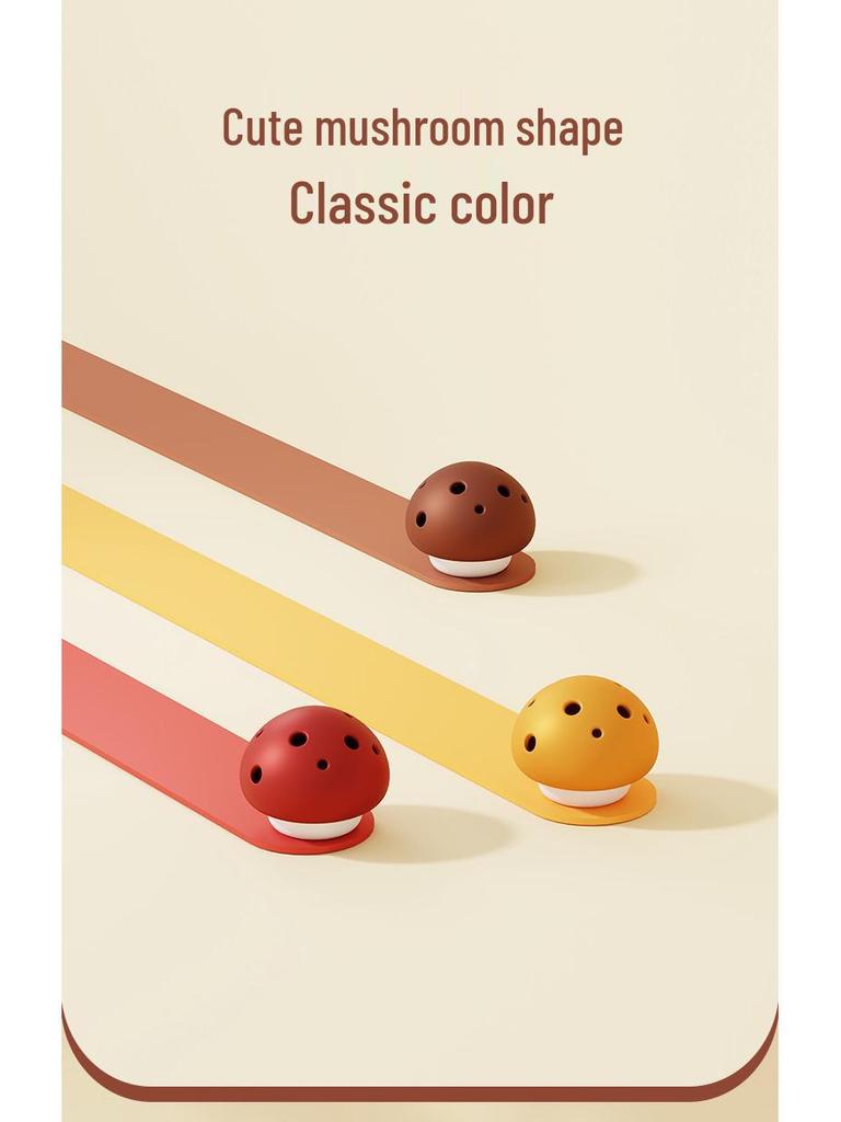 Compact Mushroom Deodorizer & Insect Repellent Box - Anti-Mildew, Anti-Moth, and Anti-Odor Camphor Ball for Wardrobes and Rice Bins