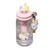High-Temperature Resistant Tritan Plastic Cartoon Straw Cup for Women & Kids