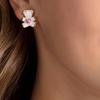 Swarovski Pendientes de Oso de Peluche de Cristal Pendientes para Mujer Blanco 5447445