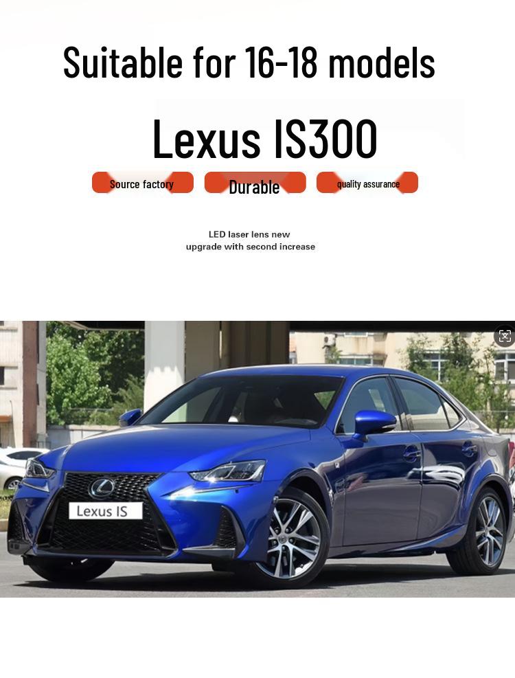 LED Headlight Cover Outer Shell for 2016-2018 Lexus IS300/IS250